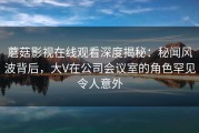 蘑菇影视在线观看深度揭秘：秘闻风波背后，大V在公司会议室的角色罕见令人意外