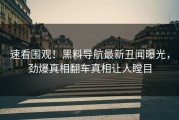 速看围观！黑料导航最新丑闻曝光，劲爆真相翻车真相让人瞠目